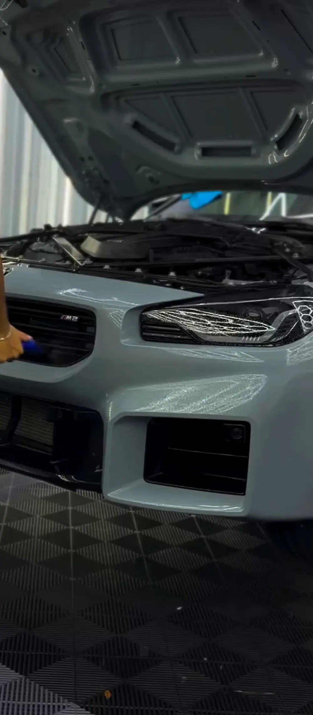 BMW M2, in the showroom