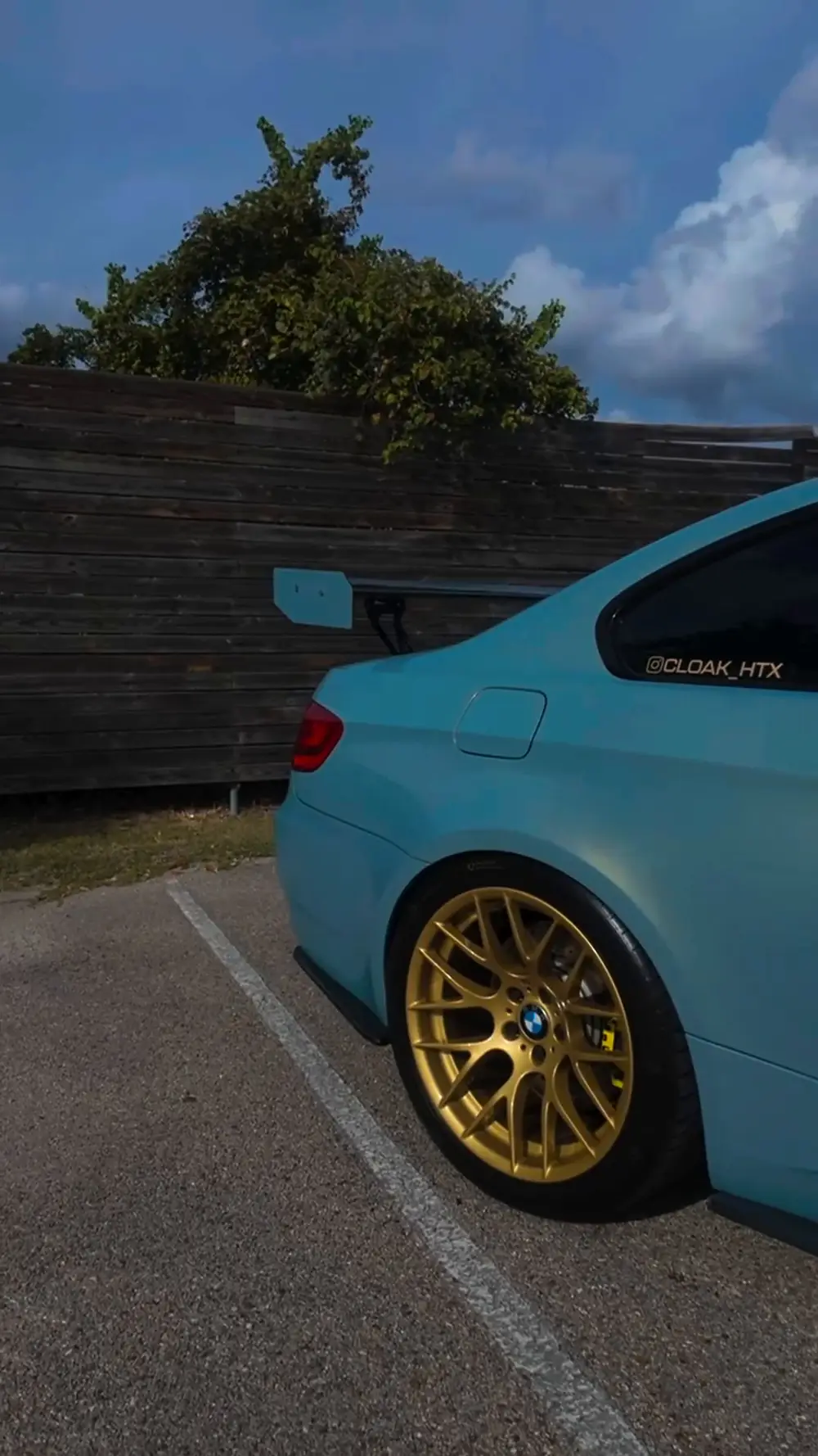 BMW M3, finished
