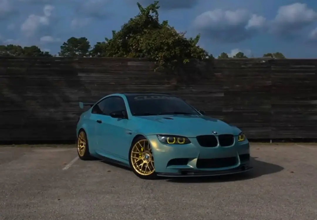 BMW M3, finished