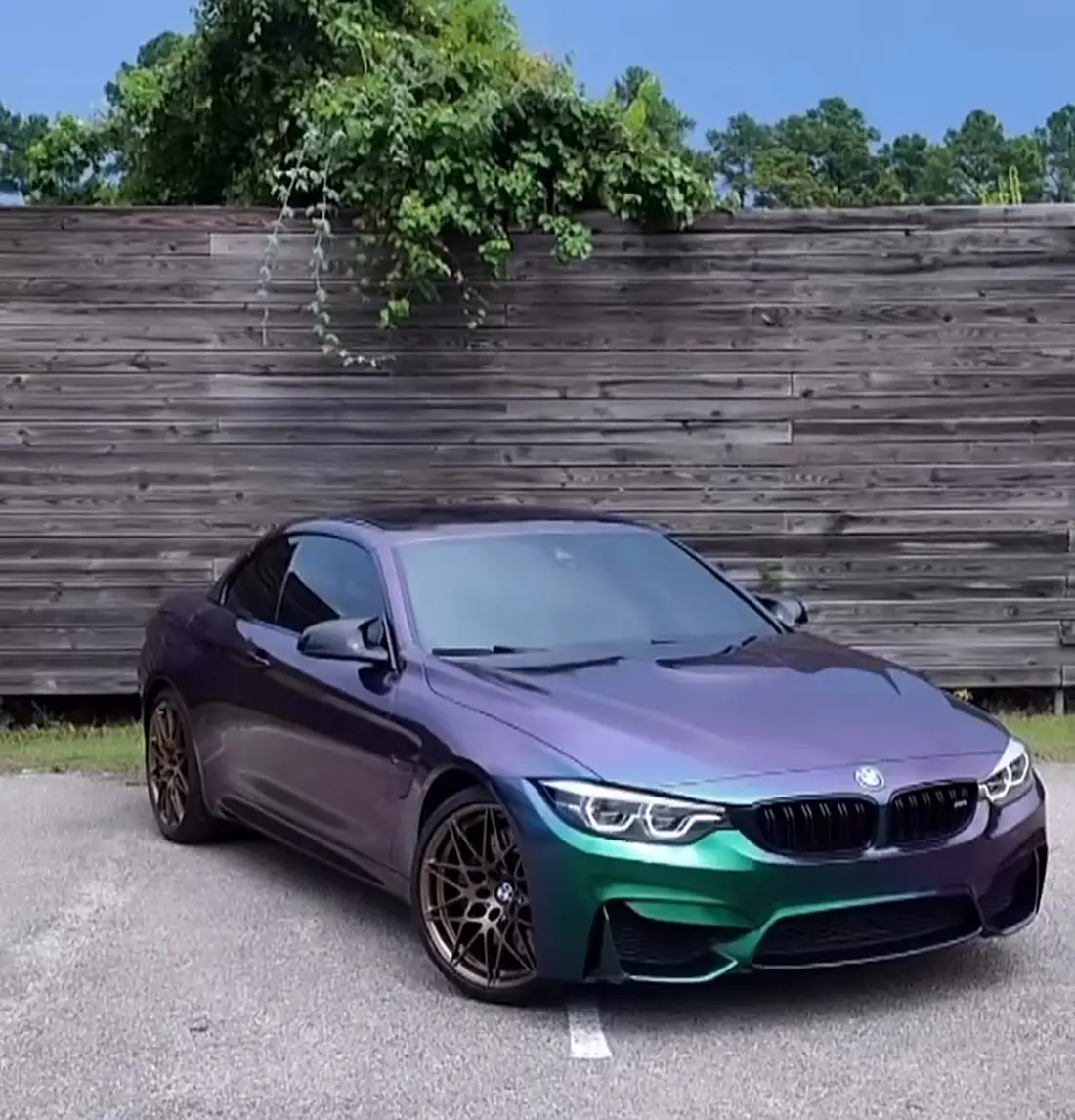 BMW M4, finished