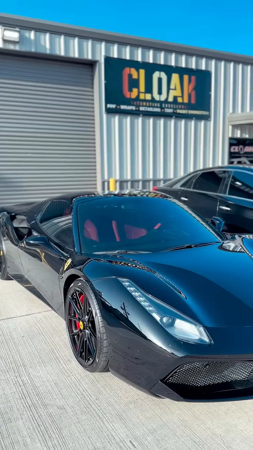 Ferrari 488 Spider, before