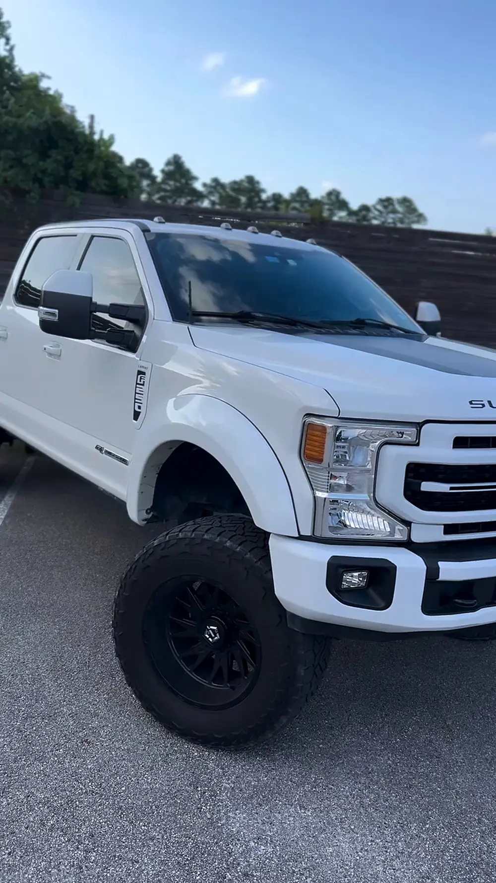 Ford F-250, finished
