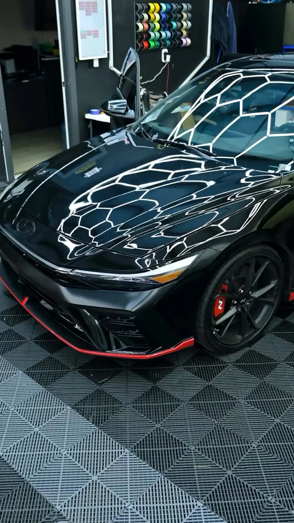 Hyundai Elantra N, finished