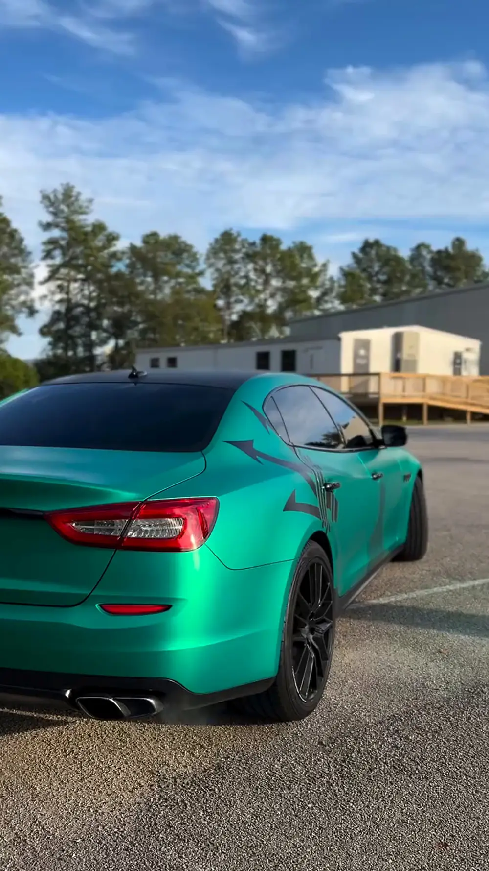 Maserati Quattroporte GTS, finished
