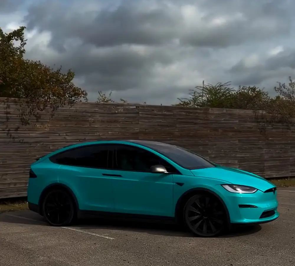 Tesla Model X Plaid, finished