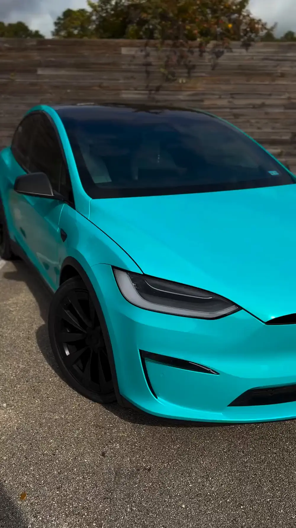Tesla Model X Plaid, finished